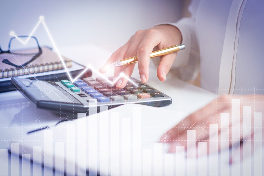 contador-que-calcula-o-DRE-com-graficos-de-analise-financeira